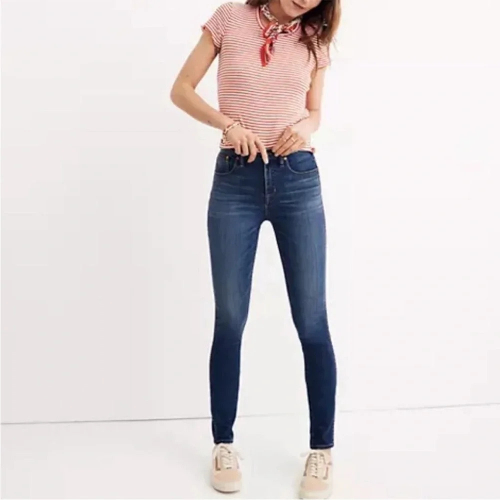 Madewell 10” High Rise Skinny Jeans